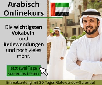 Arabisch Onlinekurs Banner