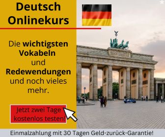 Deutsch Onlinekurs Banner