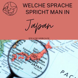 Welche Sprache spricht man in Japan