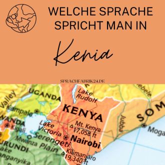 Welche Sprache spricht man in Kenia