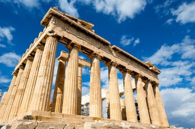 Griechisch lernen mit Mondly - Griechische Akropolis