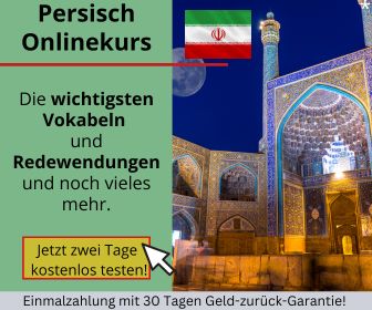 Persisch Onlinekurs Banner