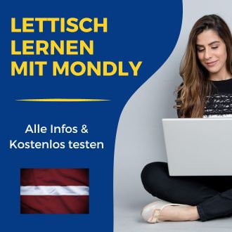 Lettisch lernen mit Mondly - Alle Infos und Kostenlos testen