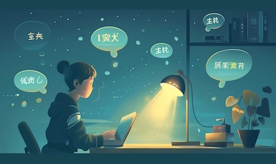 gute nacht sprachen lernen abend routine