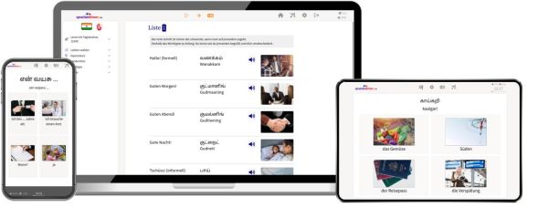 DE Tamil Onlinekurs Sprache