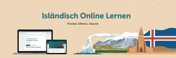 Isländisch Onlinesprachkurs