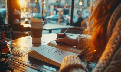 Tschechisch Vokabeln lernen Karteikarten Café