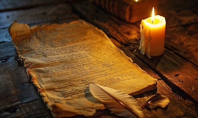 Geschichte der französischen Sprache mittelalterliches Manuskript