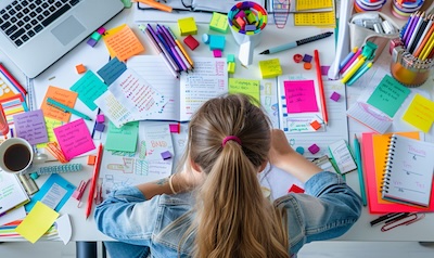 visueller Lerntyp Sprachenlernen Karteikarten Mindmap Vokabeln lernen