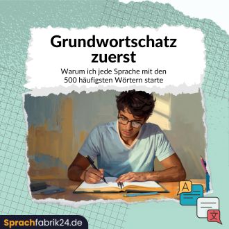 Grundwortschatz lernen Vokabeln Frequenzliste