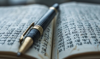 Koreanisch lernen Hangul Schrift Buch Anfänger