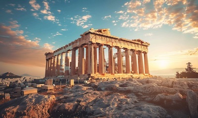 Griechische Sprachgeschichte Antike Akropolis
