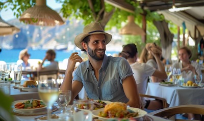 Griechische Zahlen Alltag Restaurant Urlaub