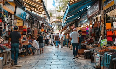 Hebräisch Israel Alltag Redewendungen Jerusalem Markt