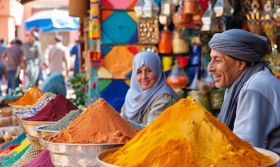 Marokko Sprache Darija Alltag Marrakesch Markt