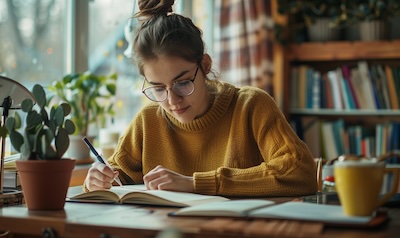 Tschechisch lernen am Schreibtisch Anfänger