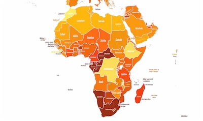 Suaheli Swahili Sprachgebiet Ostafrika Verbreitung Karte